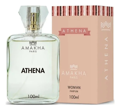 Perfume Athena By Amakha Paris 100ml Excelente Fijacion