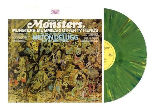 Soundtrack Monsters & Other Tv Fiends Vinilo Lp Color Stock