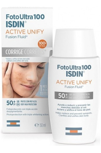 Isdin Foto Ultra Active Unify Fps 99 - Protetor Solar 50ml