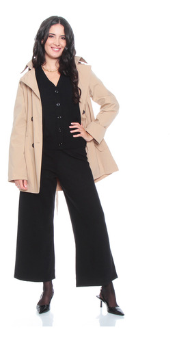 Conjunto Wados Chaleco Y Pantalon Wideleg Tiro Alto