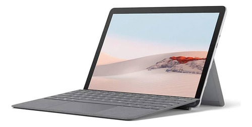 Teclado Type Cover Surface Go 2 Y 3 Microsoft Tela Alcantara Color Plateado