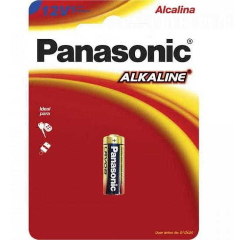 Bateria 12v Alcalina Lrv08 Panasonic - Cxm / 60