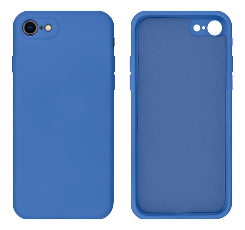 Case Compatível iPhone 7, 8, Se Proteção Da Câmera Silicone