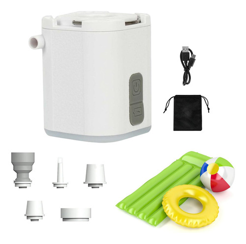 Wv Mini Bomba De Aire Inflable De 3,8 Kpa, 450/250/100