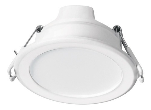 Luminario De Led Empotrable 5 W Volteck 25086 Color Blanco