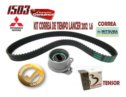 Kit Correa De Tiempo Lancer 2012 1.6