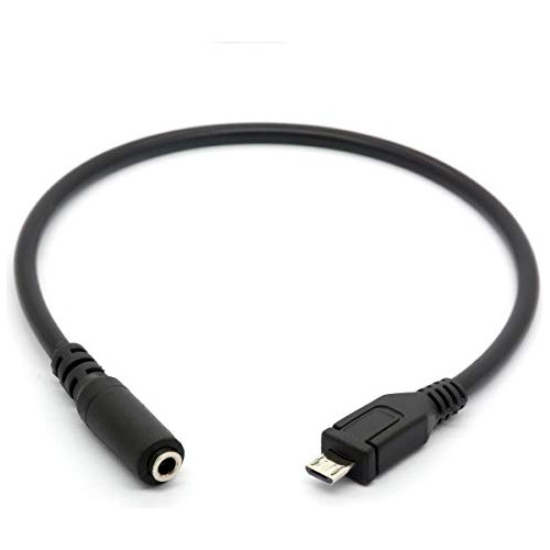 Cable De Audio Aux Femenino De Glhong Micro Usb P1gbu