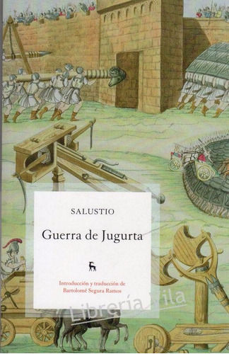 Guerra De Jugurta, De Salústio. Editorial Gredos, Tapa Blanda En Español