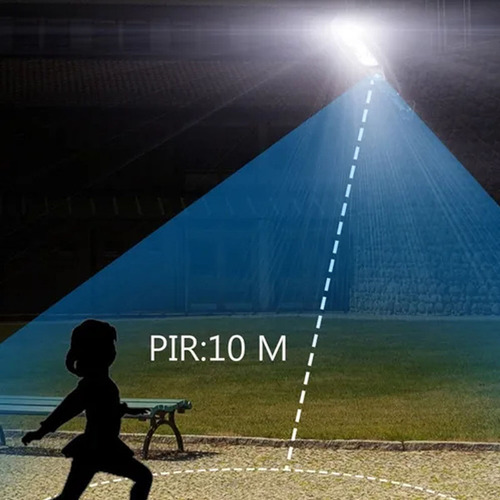 Foco Led Solar P De 500 W, Potente Alumbrado Público