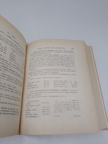 Manual Práctico Del Farmacéutico S. J. Auais (Usado)