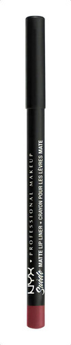 Lápiz Delineador Labios Suede Matte Nyx Lip Liner 1 Gr Talle - Color Lolita