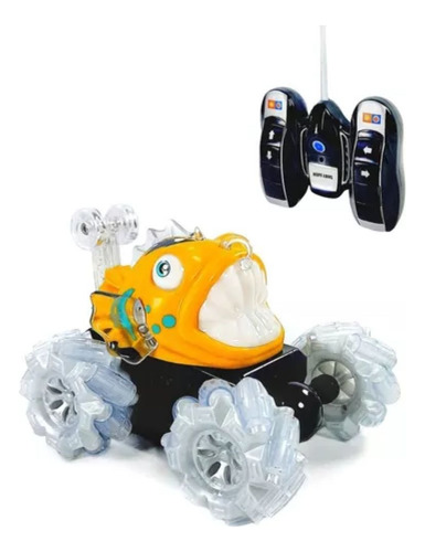 Carro Control Remoto Luces De Colores Rotación 360* Piraña