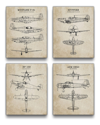 Desert Mercantile World War 2 Fighter Plan B09bk9zpmv_200424