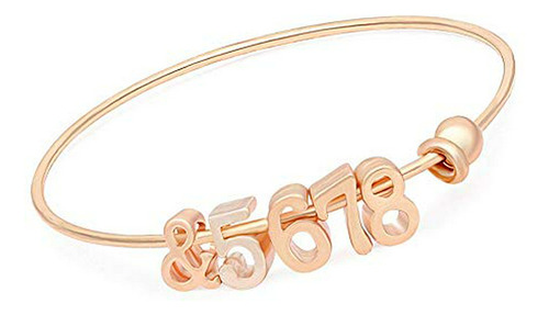 Brazalete - Ay Dainty Personalized 5678 Dance Bangle Bracele