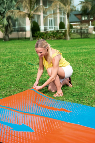 Imagen 6 de 10 de Pista Deslizador Doble H2o Go Bestway 52208 Inflable Edu