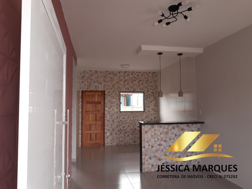 Imagem 4 de 9 de Casa Com 2 Quartos, Área Gourmet E Piscina Em Unamar - 102