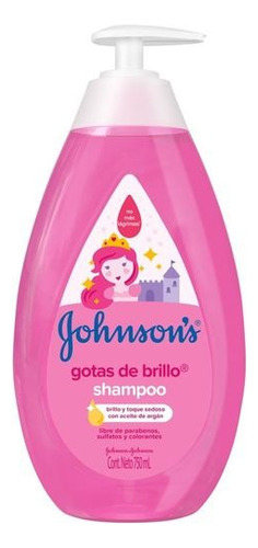 Johnson's Shampoo  Gotas De Brillo 750ml