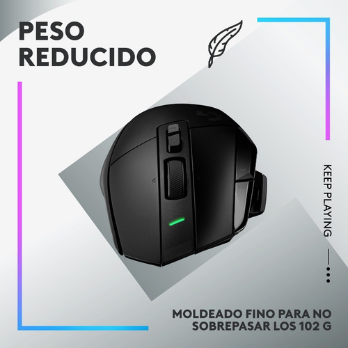 Logitech Mouse Hero G502 Series G Lightspeed Con Bluetooth
