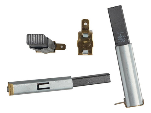 Cepillo De Motor De Carbón Para Aspiradora, 2 Uds., Para