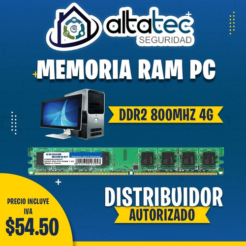 Memorias Ram Ddr2 Ddr3 Ddr4 (pc - Laptop) Nuevas Incluye Iva