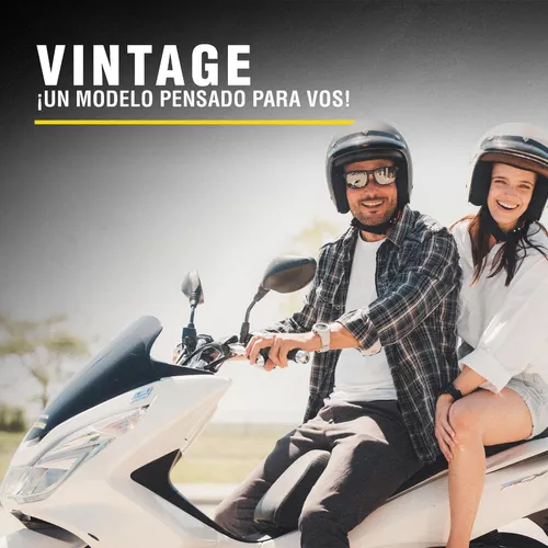 Casco Moto Abierto Vintage Mujer Dama VERTIGO Wind - $ 22.544 - STI Digital