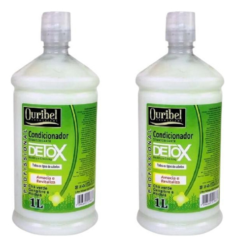 Condicionador Ouribel 1000ml Detox - Kit C/2un