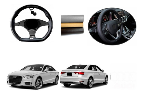 Cubre Volante Ajuste Exacto Audi A3 Sedan 2013 A 2020 2021