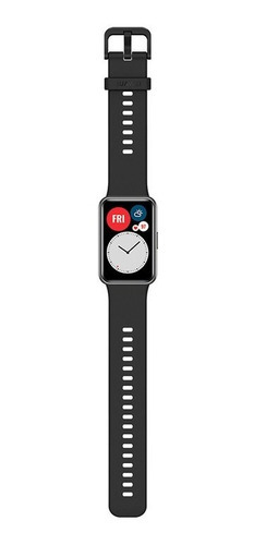 Imagen 3 de 7 de Huawei Watch Fit Active 1.64" caja de fibra polimérica black, malla graphite black de silicona TIA-B09