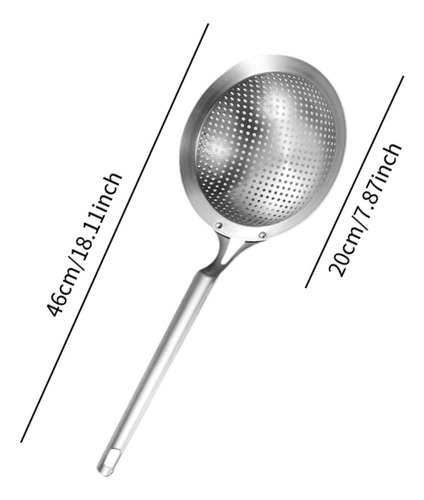 Utensilio De Cocina De Acero Inoxidable Con Diámetro 20cm