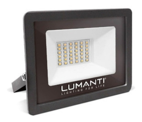 Refletor Projetor Led 50w Luminatti 3000k Lm246 Amarela 