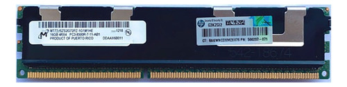 Servidor Ram Ddr3 4rx4 1066 Mhz 8500r Ecc Reg De 16 Gb