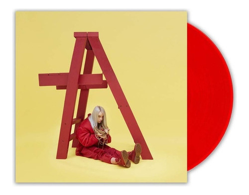 Billie Eilish Dont Smile At Me Lp Vinilo Rojo Nuevo En Stock