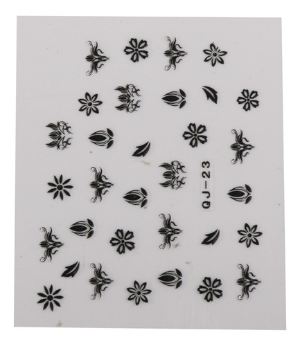 Paquete / Calcomanías / Tatuajes De Transferencia De Uñas