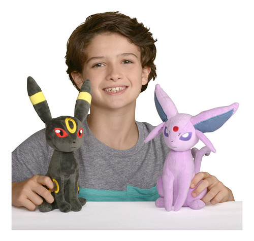 Pokemon Espeon And Umbreon - Peluche De 8 Pulgadas, Con Lice