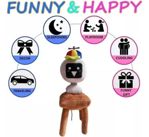Mr. Fun Computer Sprunki Horror Game Peluche 2025