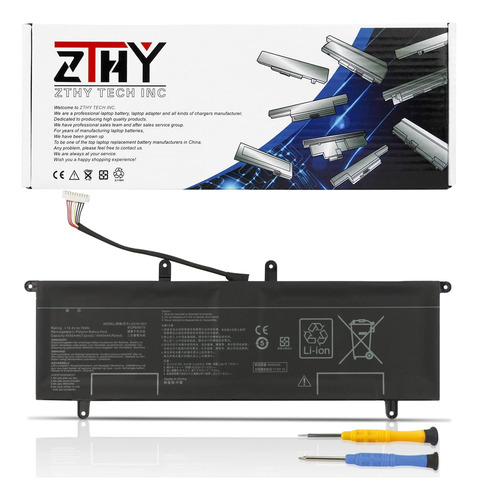 Zthy C41n1901 70wh Batería P/ Asus Zenbook Duo Ux481 Ux4000
