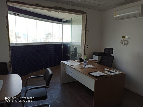 Imagem 22 de 22 de Sala Comercial Na Ponta Da Praia Santos Sp - Sa0205