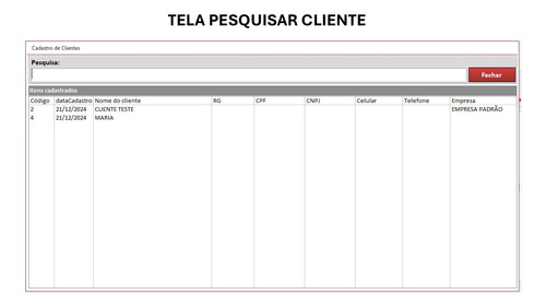 Programa Cadastro De Clientes Com Foto