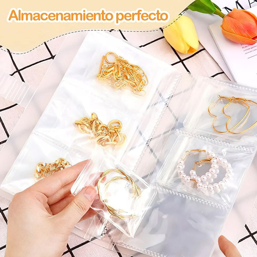Autosellantes 7x10cm Pvc Transparente Para Joyerí 100 Bolsas