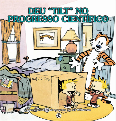 Calvin e Haroldo Volume 7: Deu "tilt" no progresso científico, de Watterson, Bill. Série Coleção Calvin e Haroldo (7), vol. 7. Conrad Editora do Brasil Ltda., capa mole em português, 2010