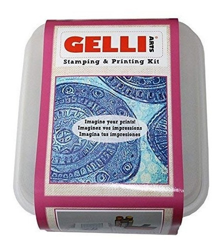 Plancha De Gel Para Impresiones Gelli Arts Stamping Kit