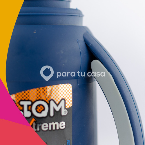 Termo 1 Lt Extreme Pico Matero Doble Ampolla De Vidrio Atom