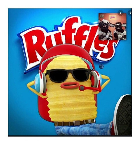Batata Ruffles Gigante Original - 04 Pacotes Com 300gr Cada