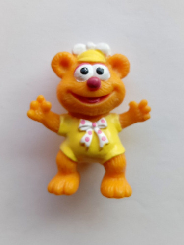 Figura Oso Fozzie D Muppets Babies Año 1986