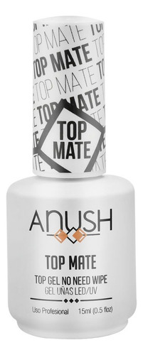 Kit Base + Top + Top Coat Matte Semipermanente Anush