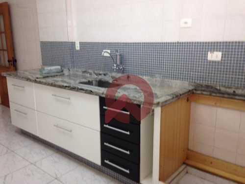 Imagem 9 de 11 de Apartamento Com 2 Dormitórios À Venda, 150 M² Por R$ 380.000,00 - Vila Guilhermina - Praia Grande/sp - Ap1141