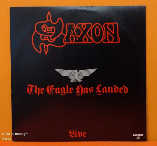 Saxon The Eagle Has Landed Live - Lp Disco De Vinil