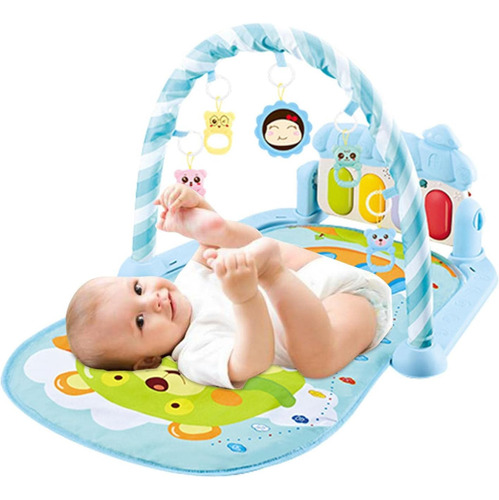 Gimnasio Bebe Gym Alfombra De Juegos Piano Juguete + Envio