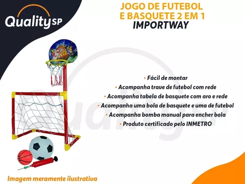 Jogo Futebol E Basquete 2 Em 1 BW126