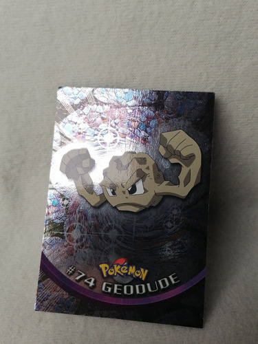 Tarjeta Pokemon #74 Geodude Nintendo 1999. Creature Games ..